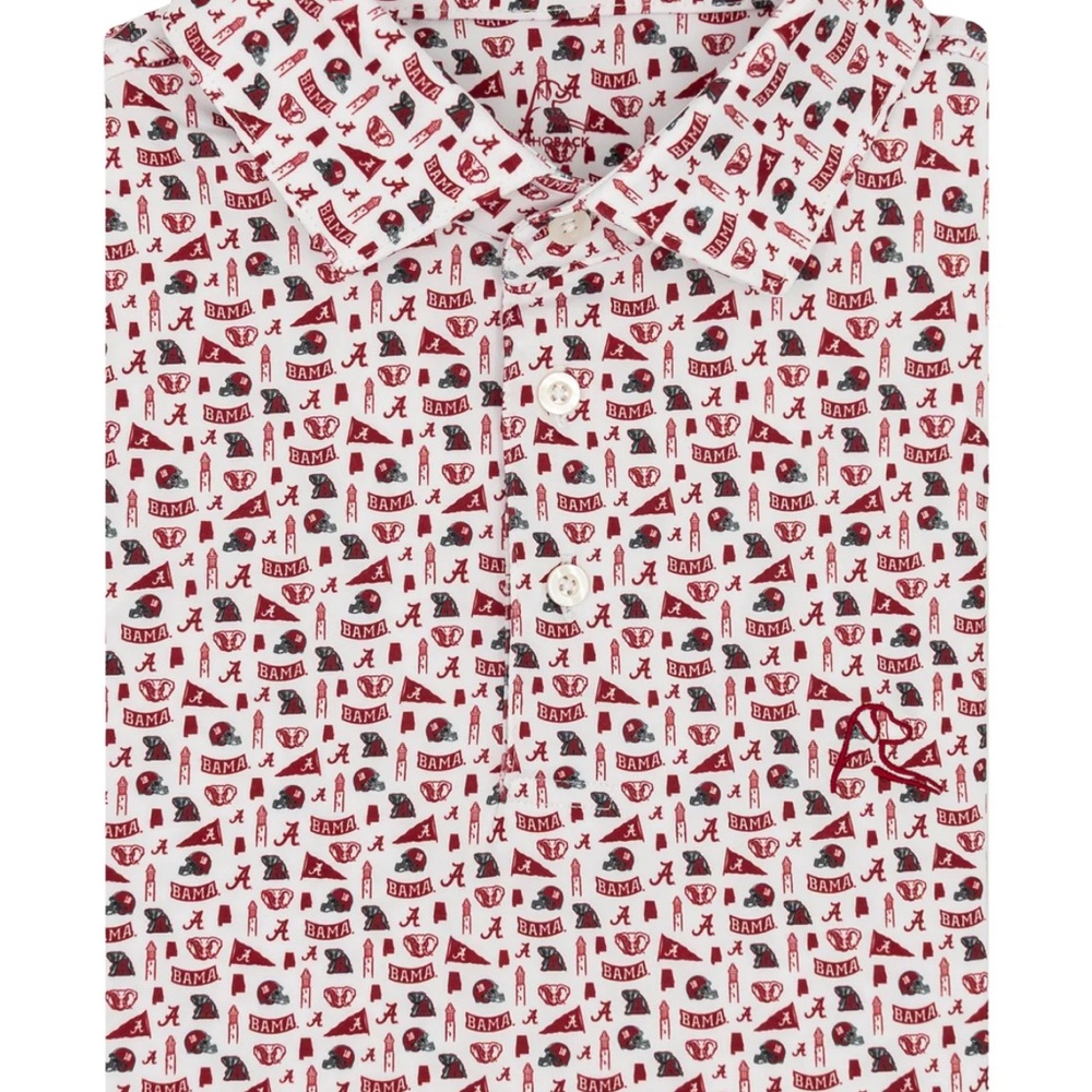NWT Rhoback The Alabama Gameday Collegiate Polo